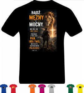 T-SHIRT BĄDŹ MĘŻNY