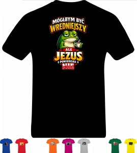 T-shirt MÓGŁBYM BYĆ WREDNIEJSZY, ALE...