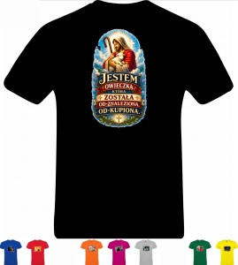 T-shirt JESTEM OWIECZKĄ ODNALEZIONĄ