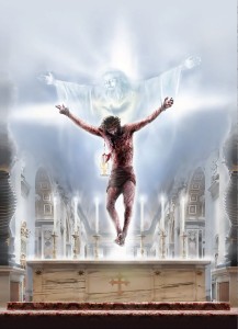 Trójca Święta. Obraz A4 z zawieszką