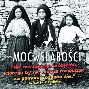 Pastuszkowie z Fatimy /NAKLEJKA EWANGELIZACYJNA/ 10x10 cm