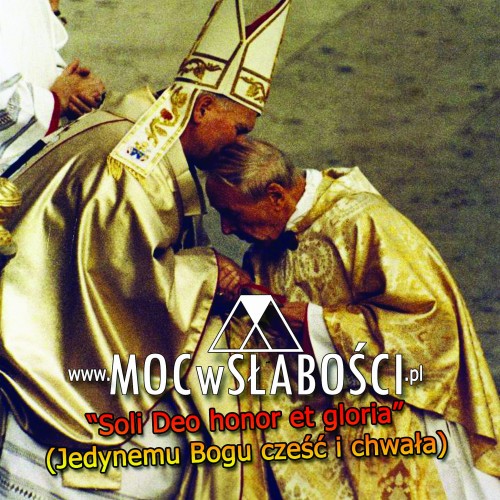 Jan Paweł II i Prymas Tysiąclecia /NAKLEJKA EWANGELIZACYJNA/