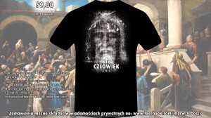 T-shirt: OBLICZE z CAŁUNU