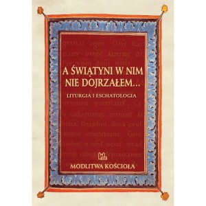 A świątyni w nim nie dojrzałem