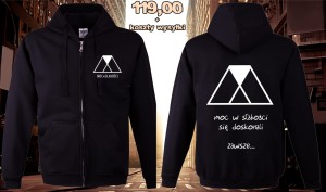 MOC W SŁABOŚCI SIĘ DOSKONALI ZAWSZE black rozp.k.