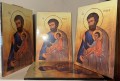 św. JÓZEF, OPIEKUN - obraz na drewnie /20x30 cm/ z podpórką