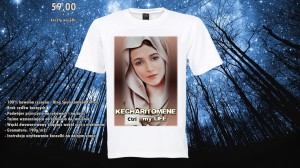 T-shirt: KECHARITOMENE ctrl my life